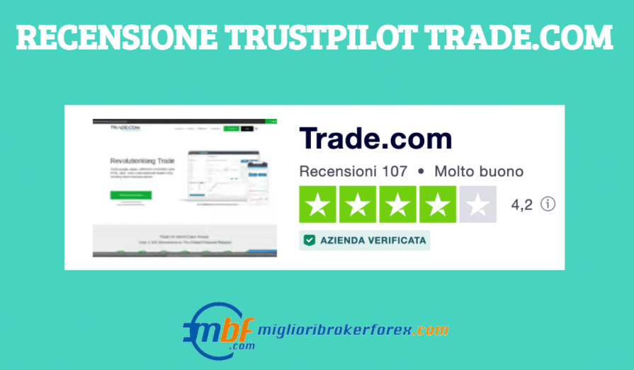 Recensione Trade.com su TrustPilot: Eccellente